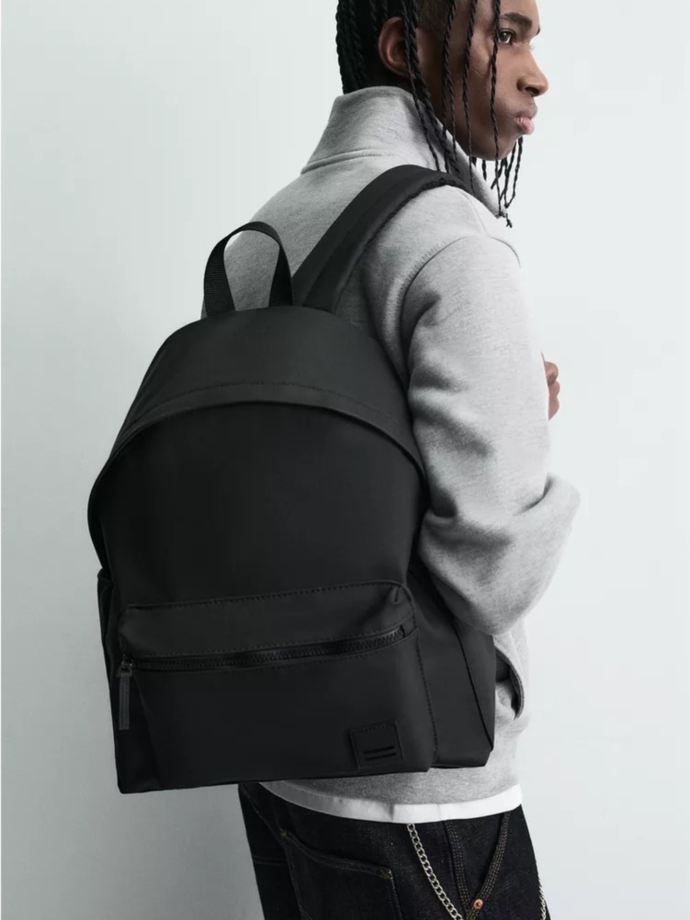 ZARA RUBBERIZED BACKPACK - Picture 7 of 7